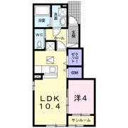 メゾン ヌーベルⅠの間取り画像