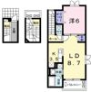 ラ・セゾンの間取り画像