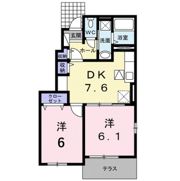 クレセールAの間取り画像