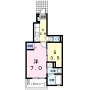 ピアブリーゼ蔵前の間取り画像