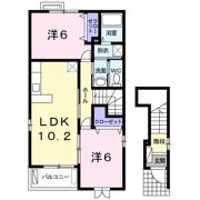 リバーサイド パイナスの間取り画像