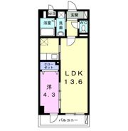 シャン・ド・フルールⅢの間取り画像