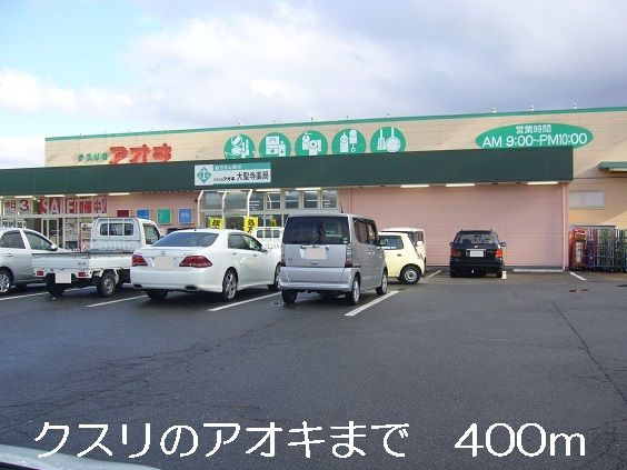 近くのクスリのアオキまで400m(徒歩5分)