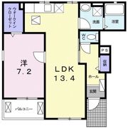 ブランドールⅡの間取り画像