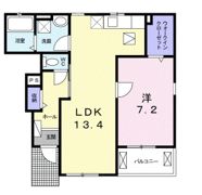 ブランドールⅡの間取り画像