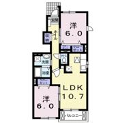 フェールⅡの間取り画像