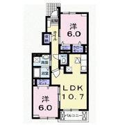 フェールⅡの間取り画像