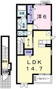 マウントック・ストークの間取り画像