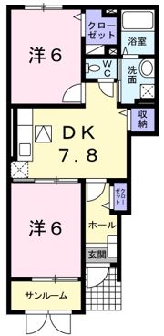 ラフィネ・レジタンスの間取り画像