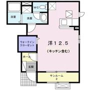 オルタ フルールの間取り画像