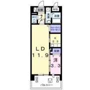 クレアトゥールの間取り画像