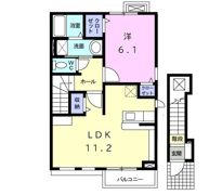 ガーデンプレイスⅠの間取り画像