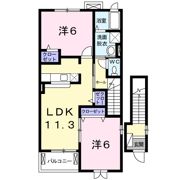 ヴィラ・ボーテⅡの間取り画像