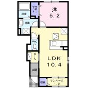 チエーロ ディーオ Aの間取り画像