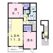 フレイム 星の間取り画像