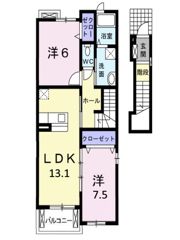 アン ルミエールの間取り画像