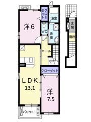 アン ルミエールの間取り画像