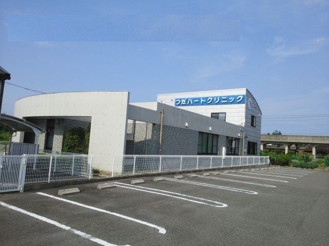 近くのつだハートクリニックまで450m（徒歩6分）