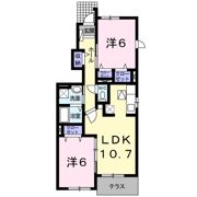 ピース ヴィラの間取り画像