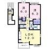 ラフィネBの間取り画像