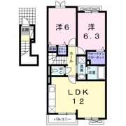 ラフィネBの間取り画像