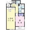 フルー リールの間取り画像