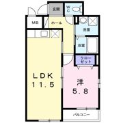 フルー リールの間取り画像