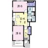 プラシード．K．の間取り画像