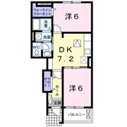 プラシード．K．の間取り画像