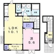 テゾ－ロの間取り画像