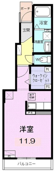フェリシアの間取り画像