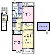グランソレイユBの間取り画像