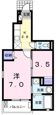 グランプラトⅣの間取り画像
