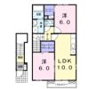アルカンシエルⅡの間取り画像