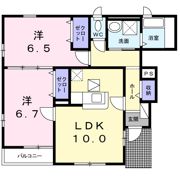 サニーブライト Y・Sの間取り画像