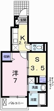 ヴィラ・フォーシーズンの間取り画像