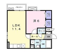 グランシェルの間取り画像