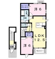 メゾンブリーズⅥの間取り画像