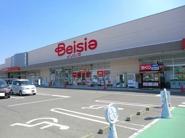 近くのベイシア渋川こもち店まで1,100m（徒歩14分）
