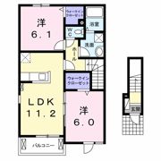 ポラリス2号館の間取り画像