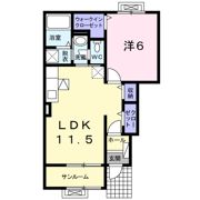 アンビションⅠの間取り画像