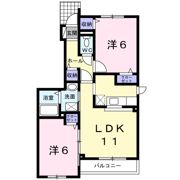 クレール ヴィラの間取り画像
