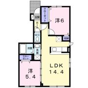 アスペルジュの間取り画像
