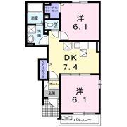 ロックフィールドⅢの間取り画像