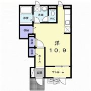 クラール高堂の間取り画像
