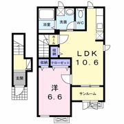 クラール高堂の間取り画像