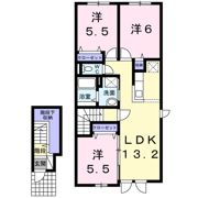 カリンパニの間取り画像
