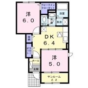 サンリットガーデンI（アイ）の間取り画像