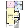 コリーヌ．M Bの間取り画像