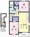 プリマヴェーラK Bの間取り画像